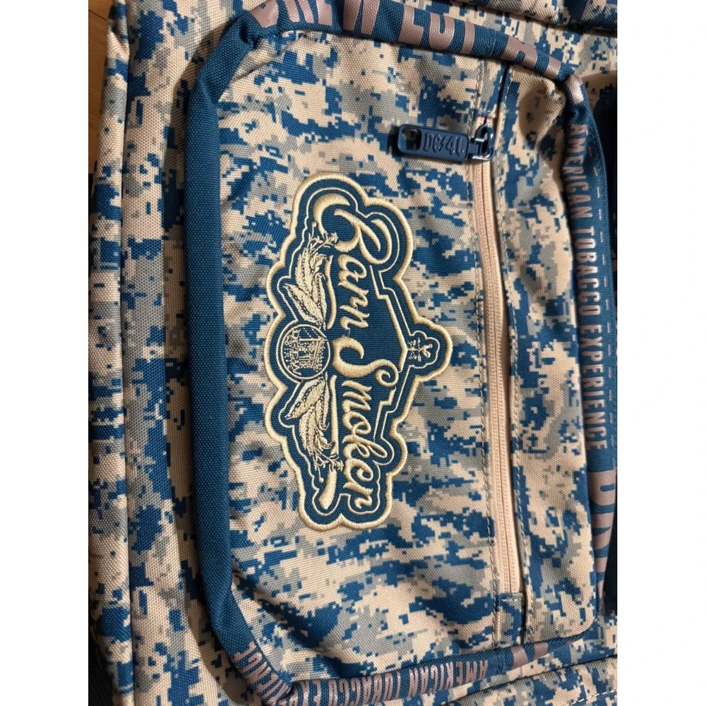 Drew Estate Barn Smoker‎ Backpack Blue Digital Camo American Tobacco Experience